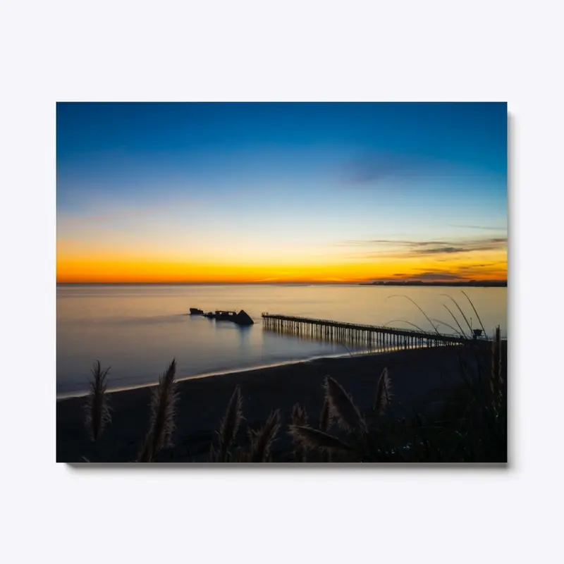 SS Palo Alto (Cement Ship) at Sunset